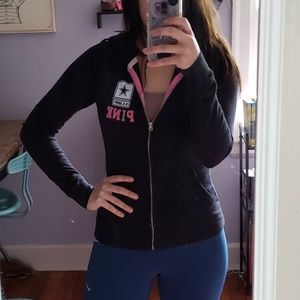 VS PINK Army Sweatshirt